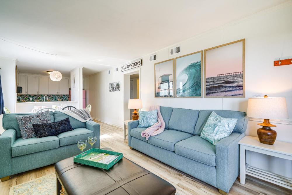 Kill Devil Hills Condo with Beach Access On-Site!